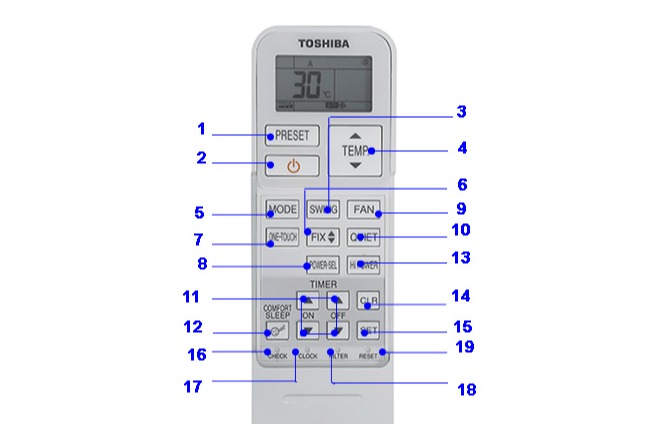 REMOTE ML TO.SHI.BA KÉO NÚT TRẮNG SIÊU BỀN ĐẸP