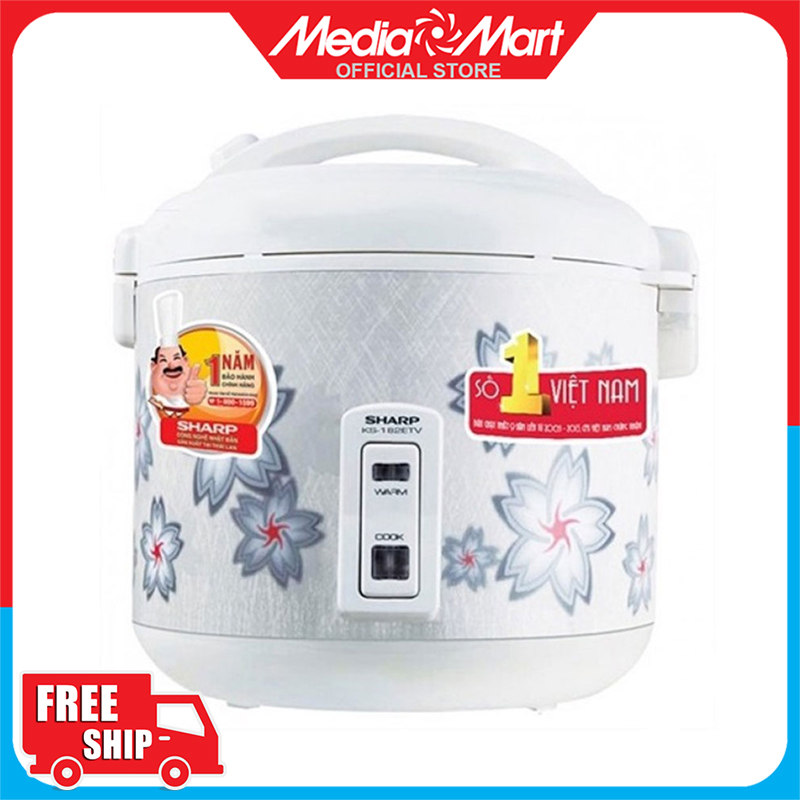 Nồi cơm điện cơ 1,8L Sharp KS-N182ETV-Thailand