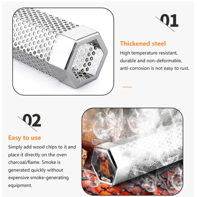 Home And Garden  Hộp BBQ SMOKER BOX