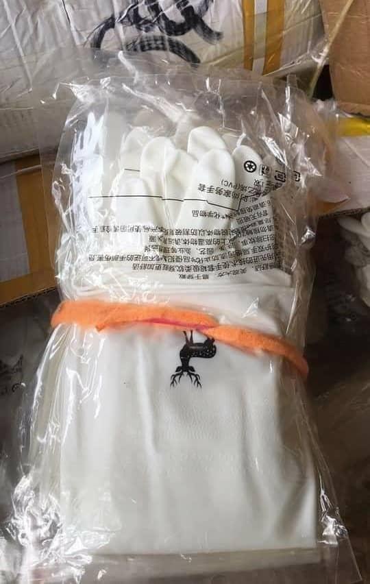 10 đôi găng tay cao su siêu dai dài 38cm