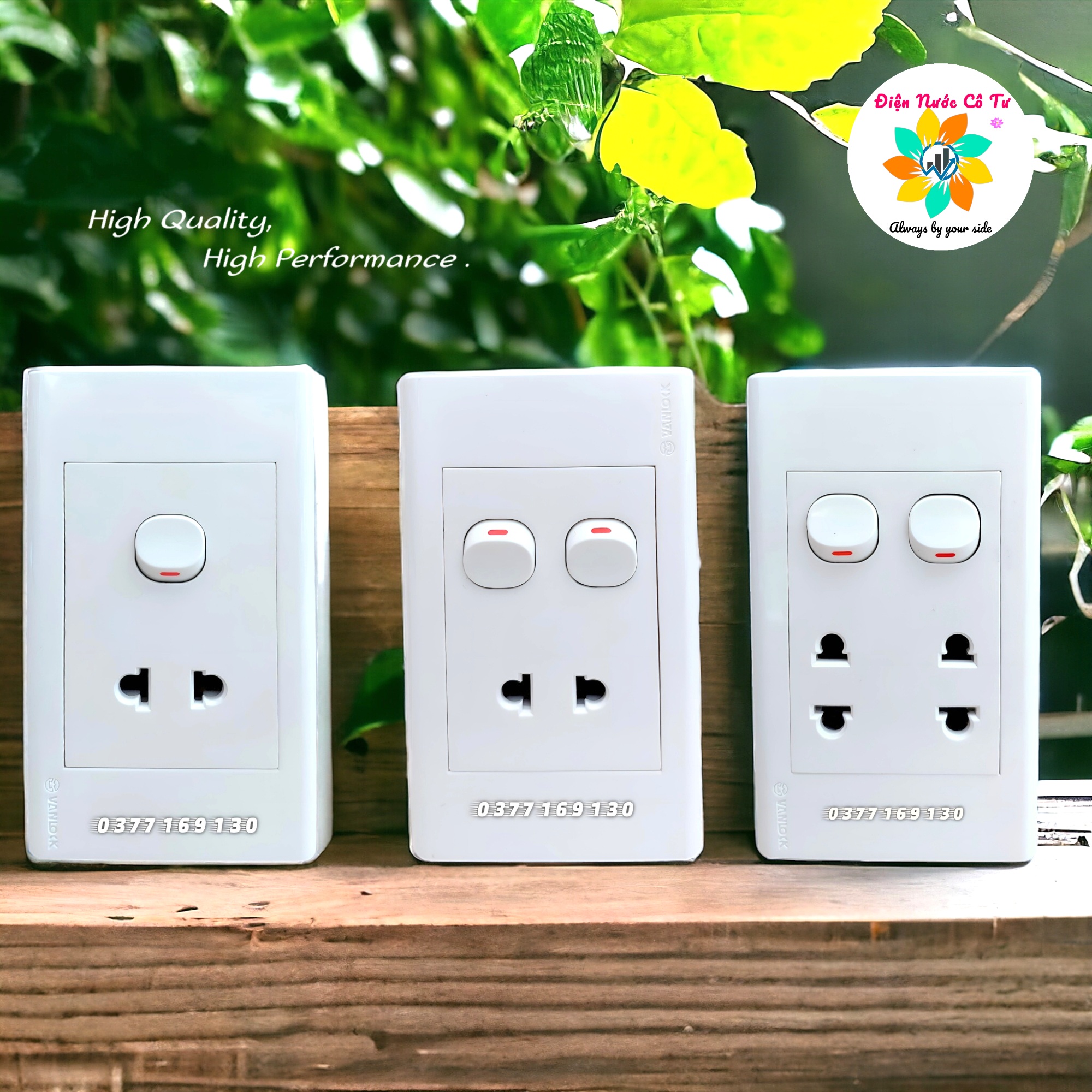 Ổ cắm điện Công tắc SINO VANLOCK