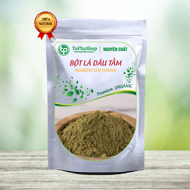 [Hàng mới về] Bột Lá Dâu Tằm Nguyên Chất 200g - Bột siêu mịn chất lượng cao