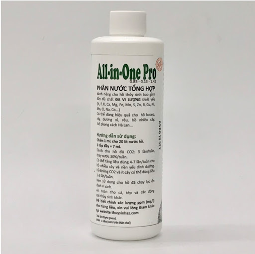 Phân nước All in One Pro hồ cá thủy sinh | 230ml | 500ml |