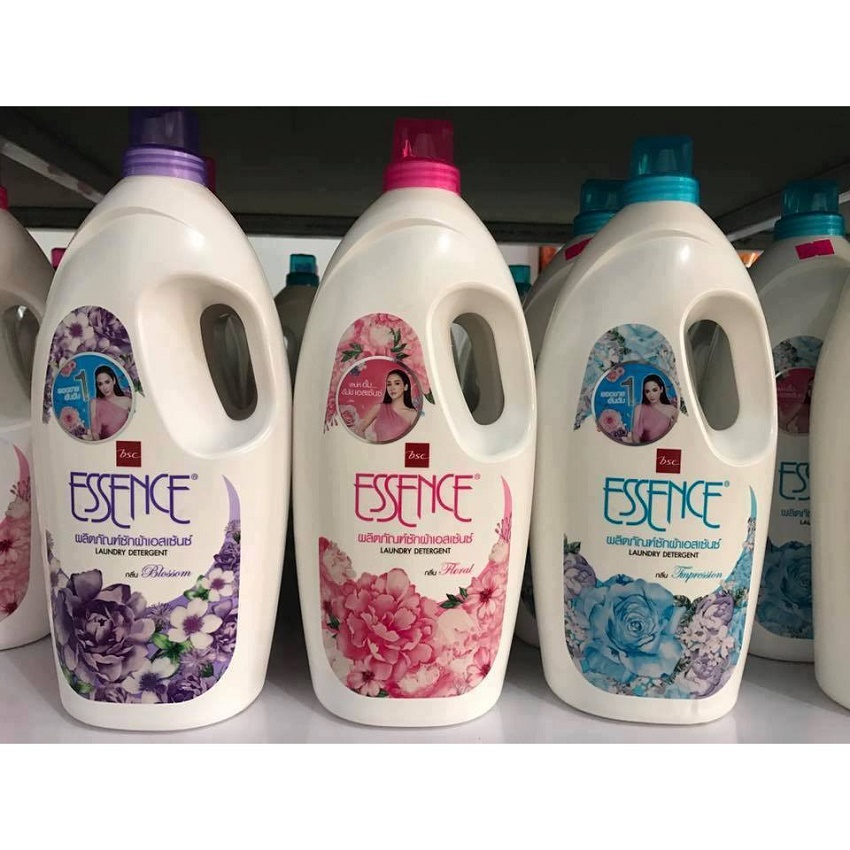 [Chính hãng] Nước giặt ESSENCE 1900ml Tím Blossom - Hàng Thái Lan [Hàng Auth - Chọn màu]