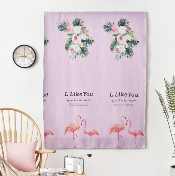 Rèm dán cửa không cần thanh treo size 1m x 2m