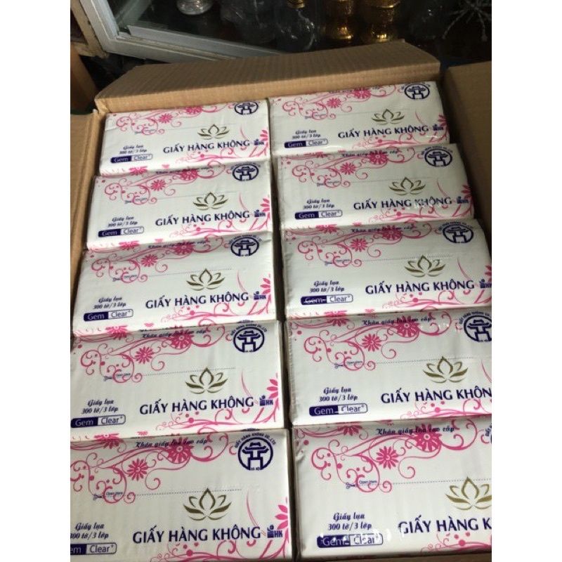 Giấy lụa, giấy khô, Giấy lau Hàng Không