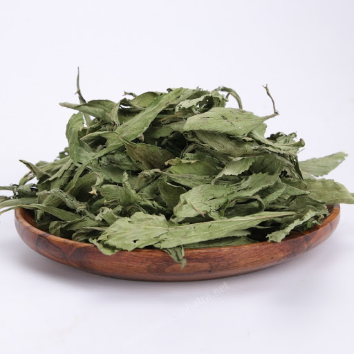 Lá cỏ ngọt sấy khô hàng sạch thơm cao cấp - Túi lớn loại 1kg giá rẻ - Thảo Dược Taphaco