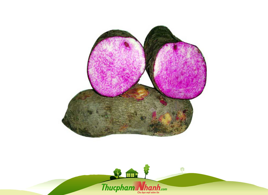 - khoai mỡ - loại 1kg