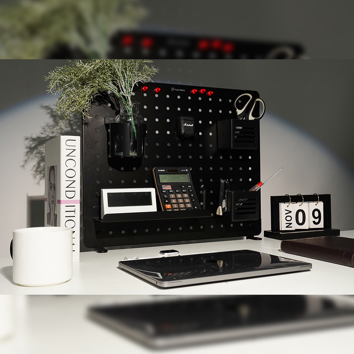 Bảng treo deco Pegboard kim loại HyperWork PG-02