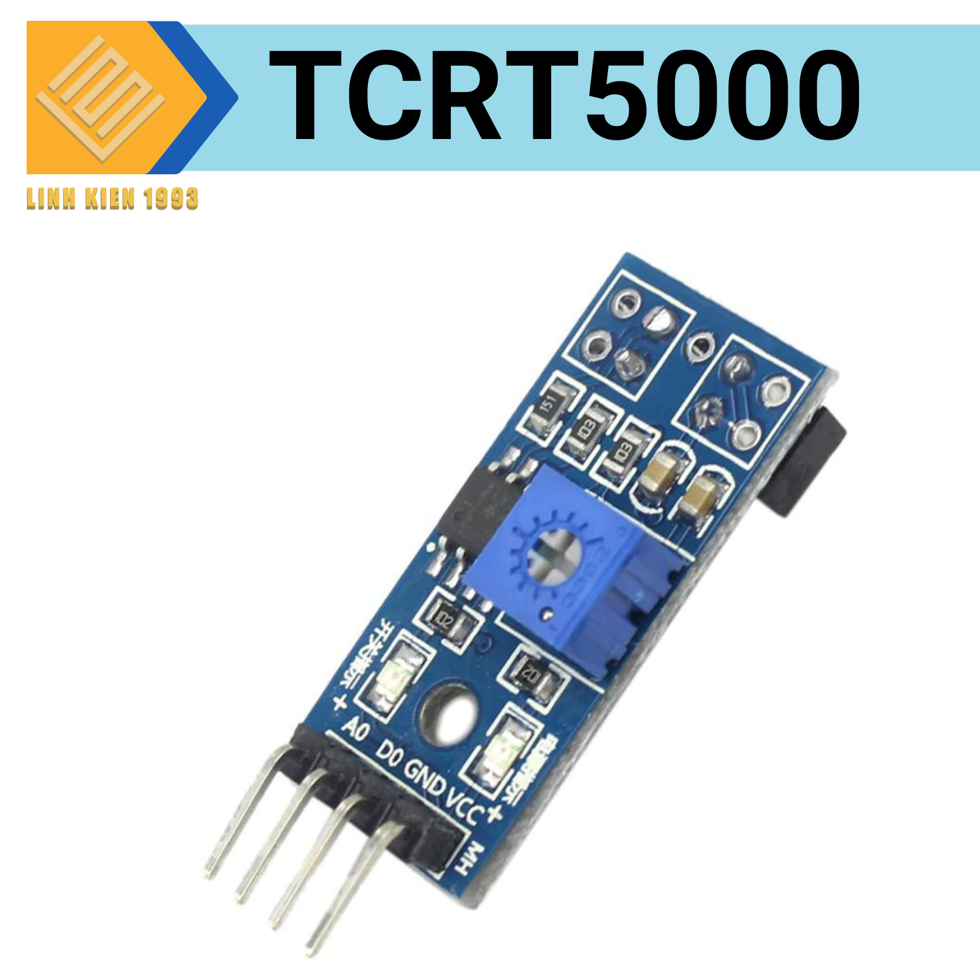 Cảm biến dò line TCRT5000 Line Follower Sensor 1 kênh