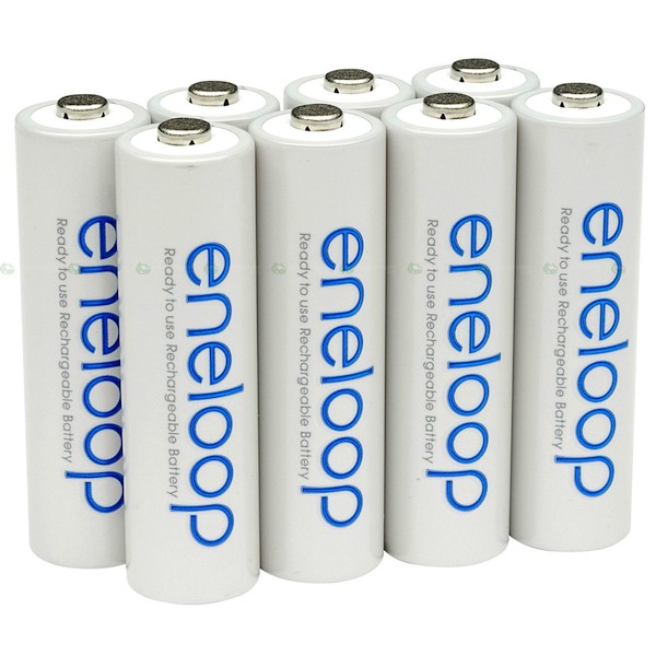 Vỉ 4 pin AAA ( pin đũa) eneloop 800mAh BK-4MCCE 2100 lần sạc