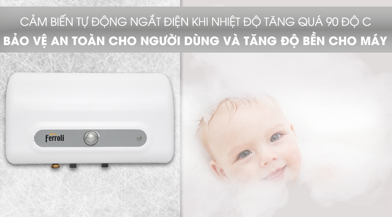 Máy nước nóng Ferroli QQ Evo 30L ME 30 Lít