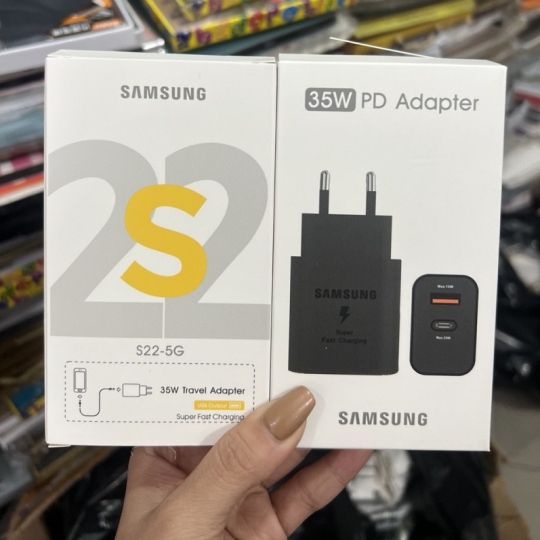 Cóc sạc nhanh 35w samsung s22 zin