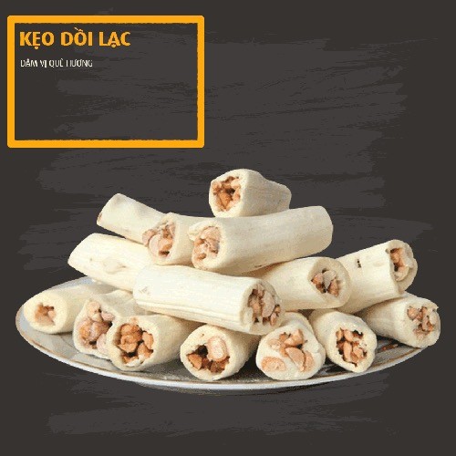 Kẹo dồi lạc đặc sản Nam Định gói 500gr
