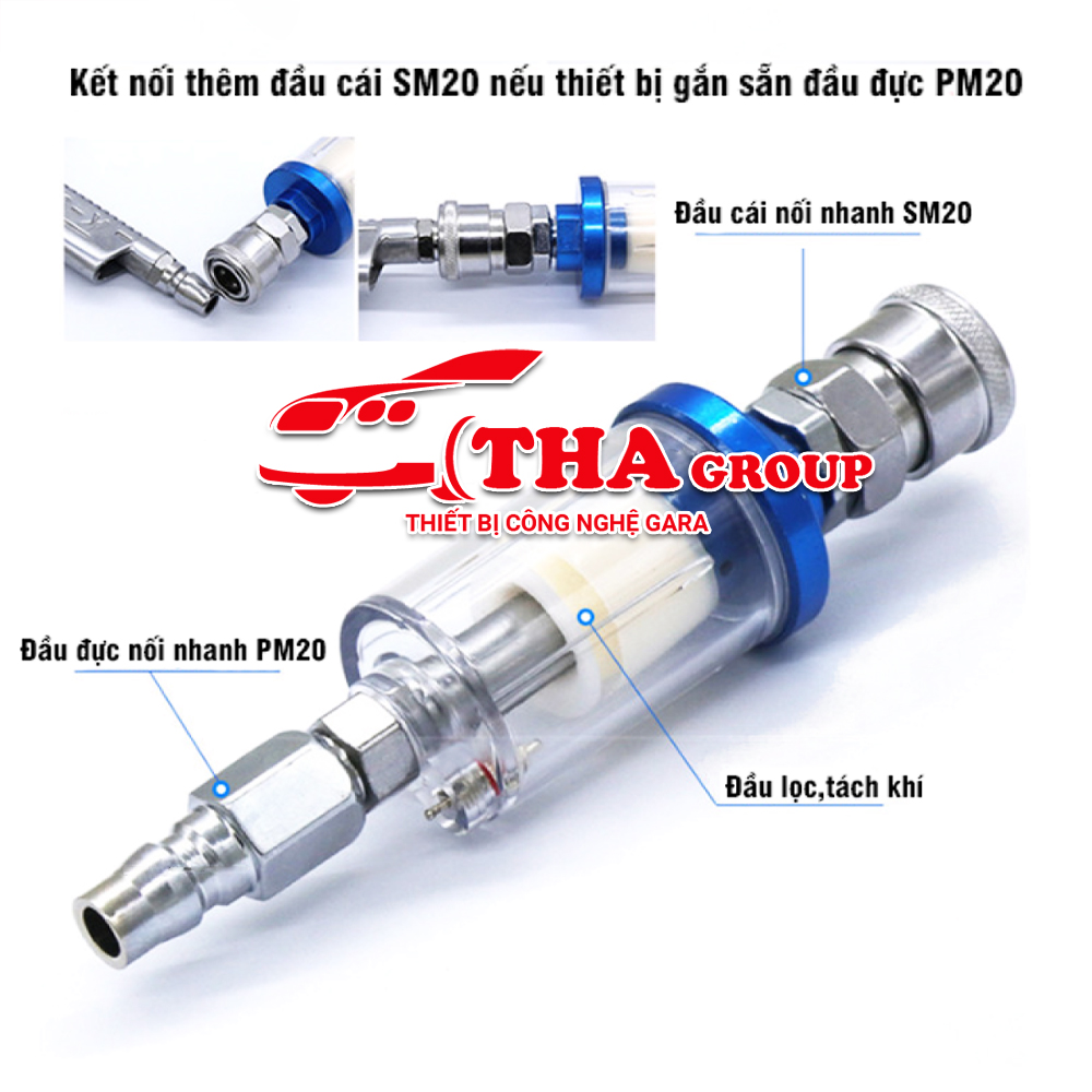 Lọc hơi nước dùng cho .s.ú.n.g. phun sơn