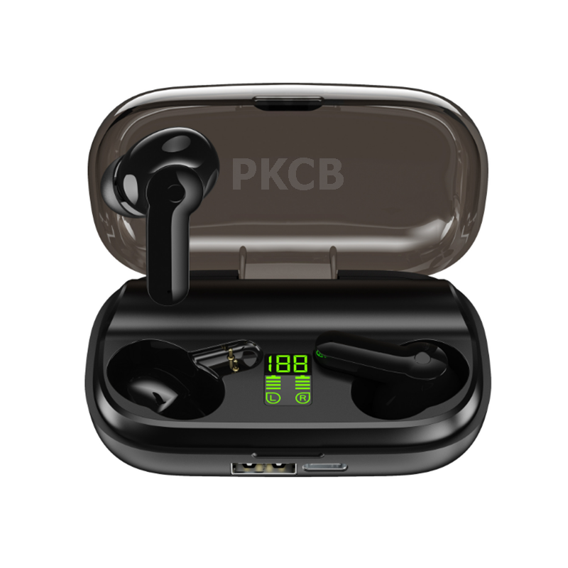Tai Nghe Bluetooth không dây True Wireless PKCB Màn Hình Led hiển Thị Pin