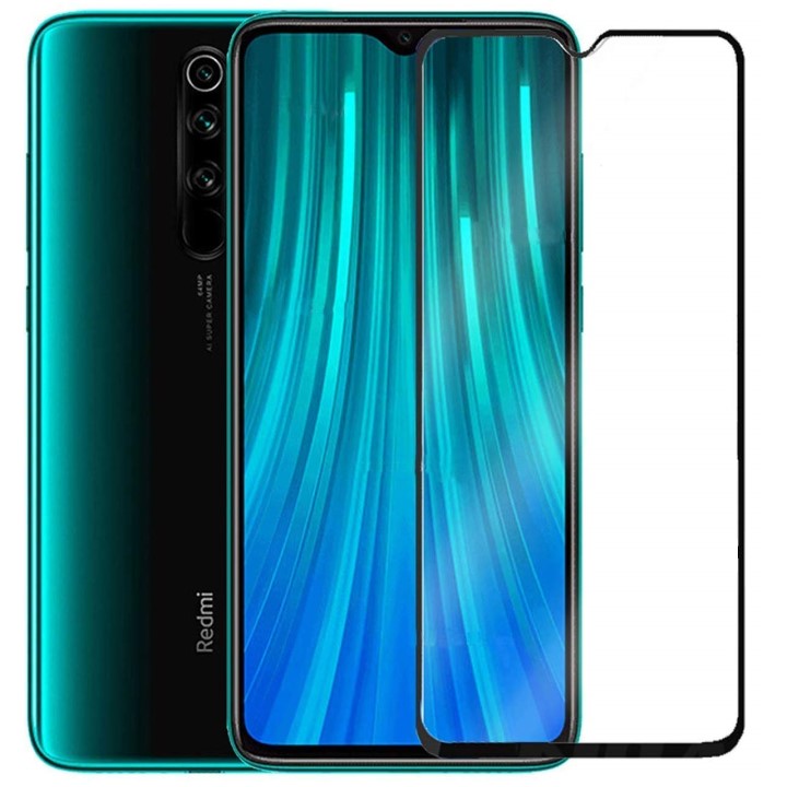Kính cường lực xiaomi redmi note 8 pro full màn hình