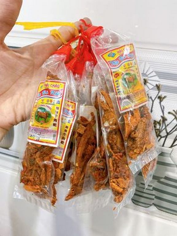 Khô Bò Miếng Nhỏ - Cao Cấp 2 Gói