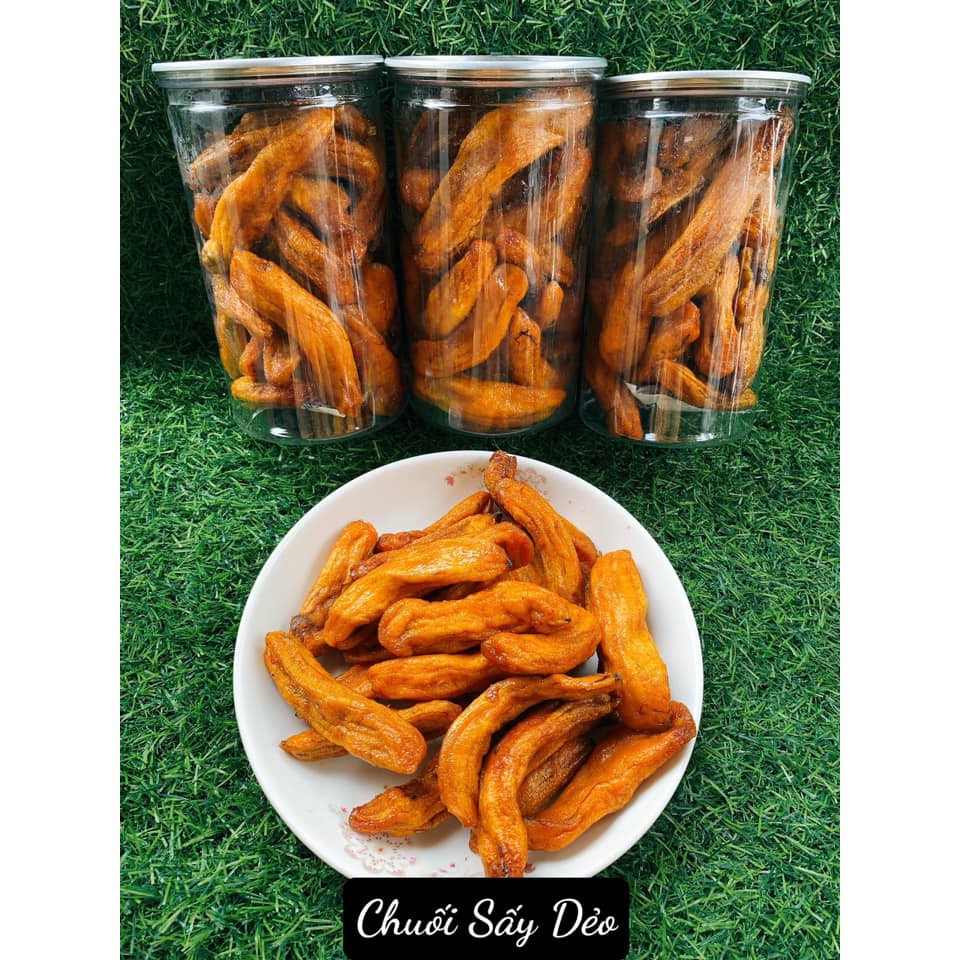 Chuối Sấy Dẻo Trai Đẹp 500G