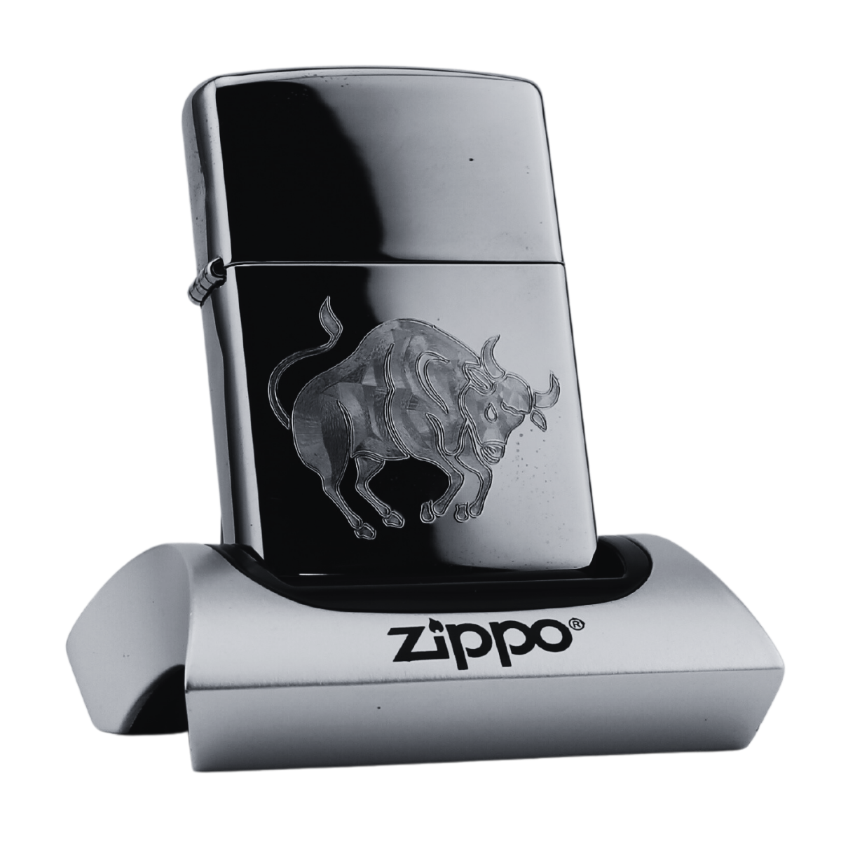 Bật Lửa Zippo Khắc 12 Cung Hoàng Đạo Kim Ngưu - Taurus