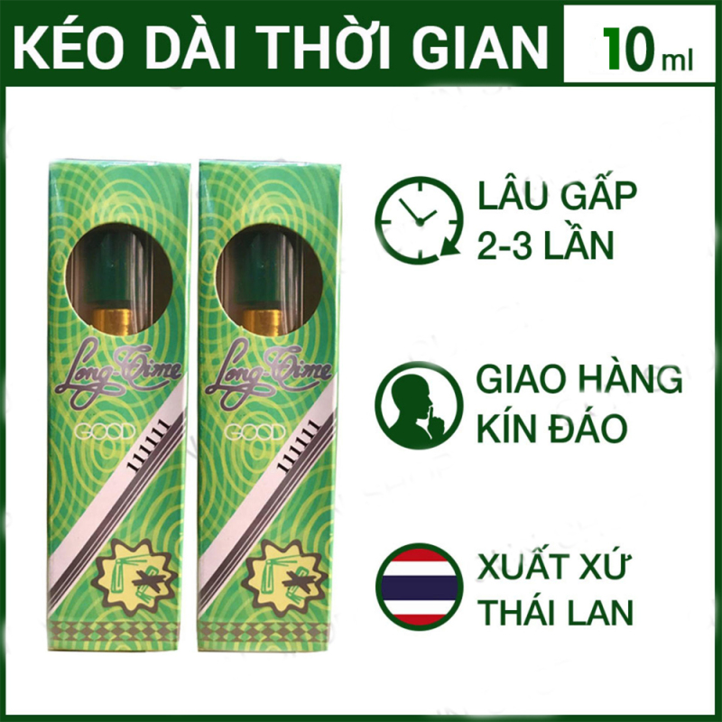 Bộ 2 Tinh chất Thái Lan Longtime hỗ trợ nam giới, kéo dài thời gian nhập khẩu