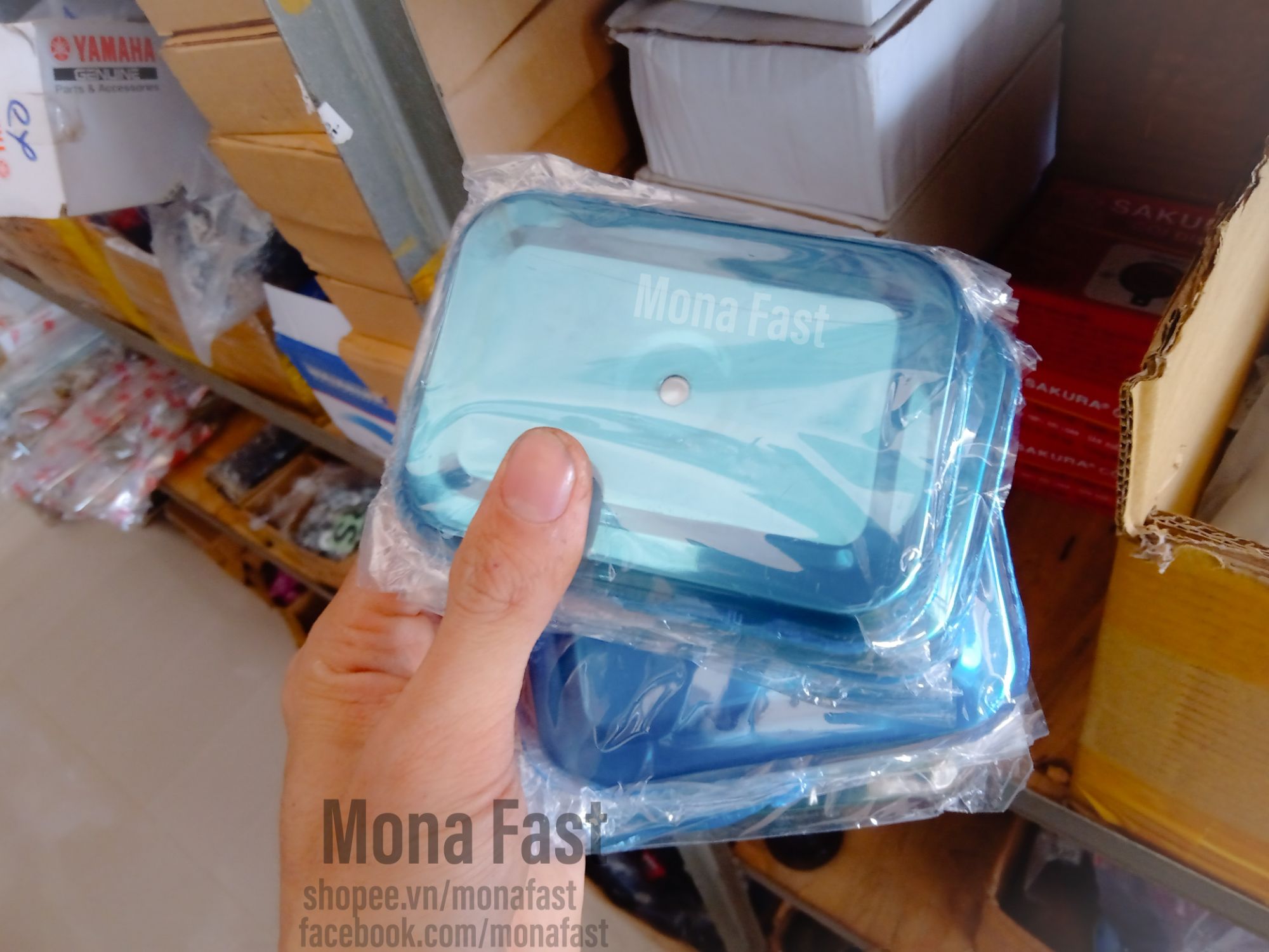 Nắp INOX đậy lỗ pô e xe cub 78