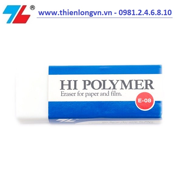 Combo 3 viên Gôm (tẩy) xóa chì Thiên Long E-08