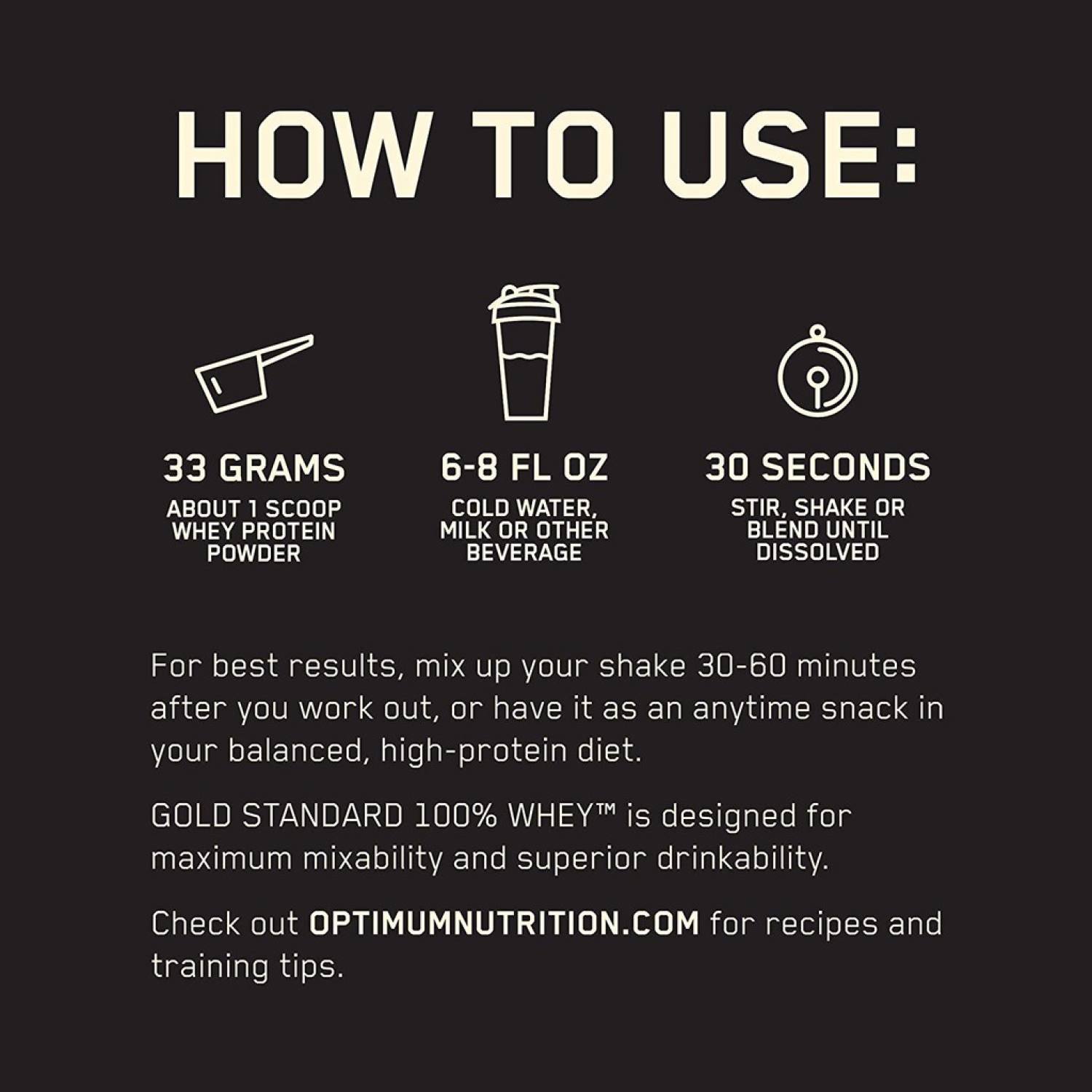 GOLD STANDARD 100% WHEY - SỮA PROTEIN ISOLATE HỖ TRỢ PHÁT TRIỂN CƠ BẮP (10 LBS)