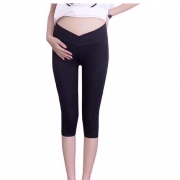 Quần ngố bầu cạp chéo 2 mầu đen-xám