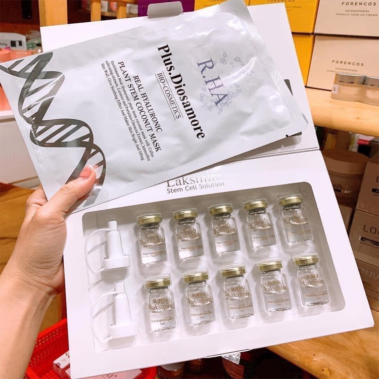 Tế bào gốc laksmira stem cell solution - hộp 10 ống