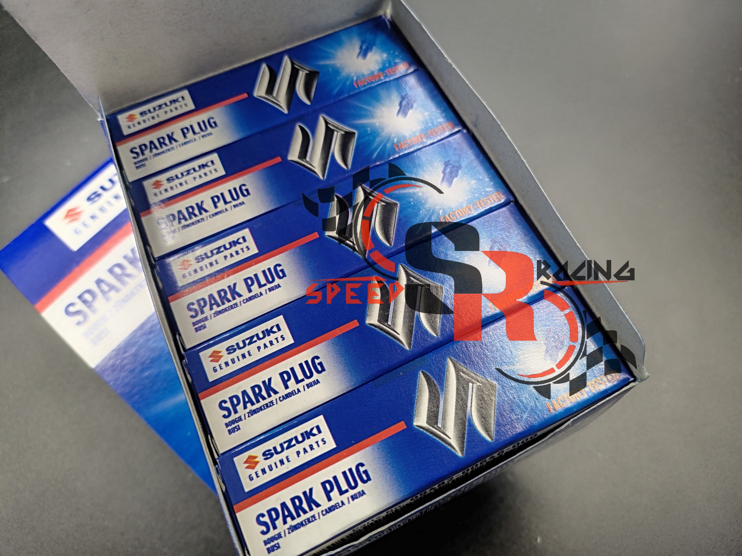 [HCM]BUGI SUZUKI NGK MR8EI CHO RAIDER FI & SATRIA