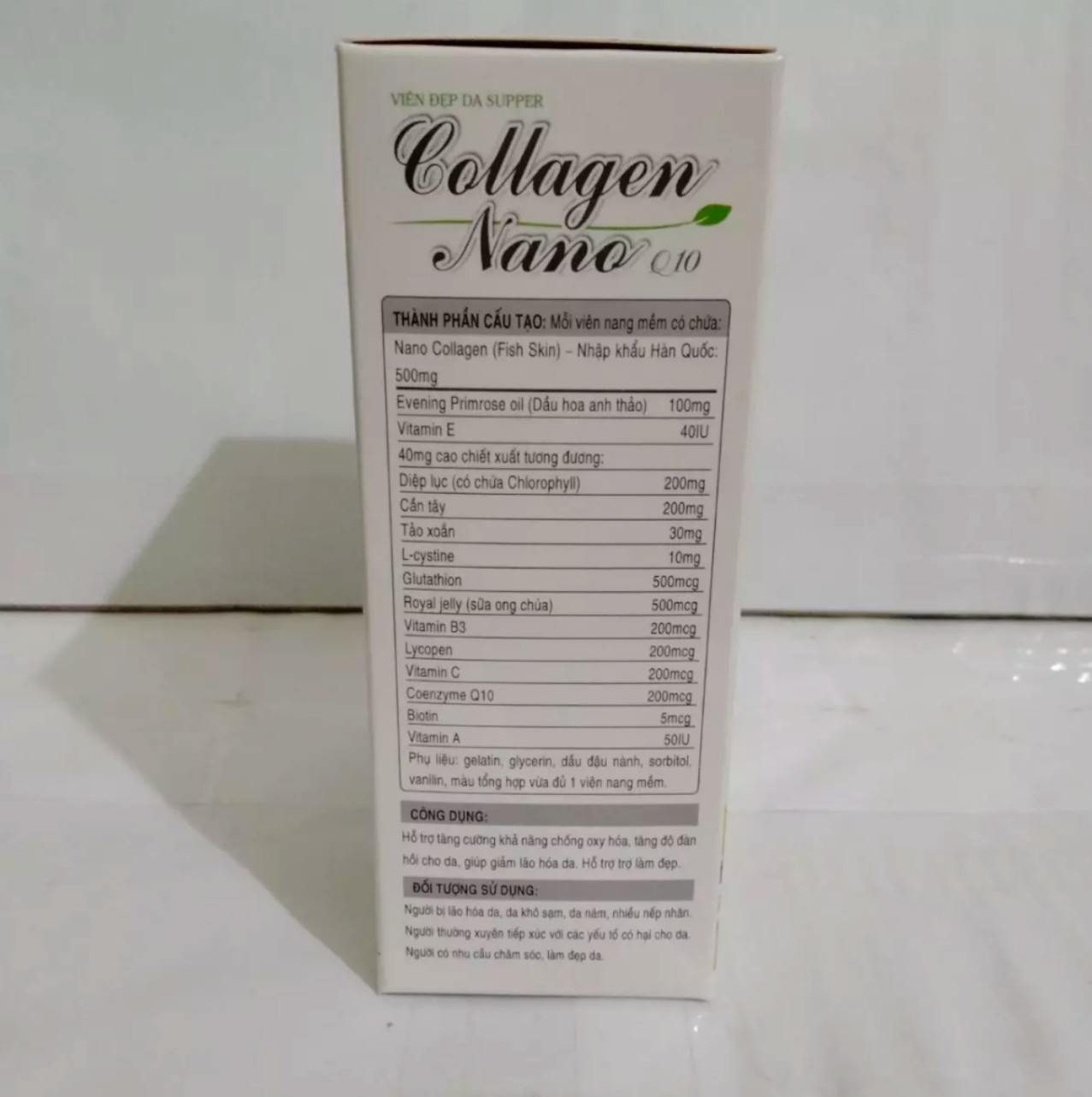 COLLAGEN NANO Q10 💘VIÊN UỐNG ĐẸP DA