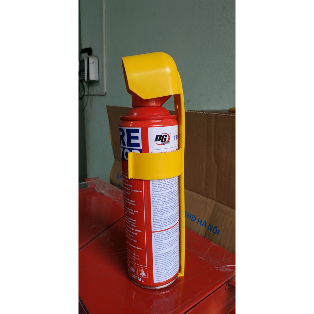 Bình chữa cháy cứu hỏa ô tô Mini FireStop 500ml