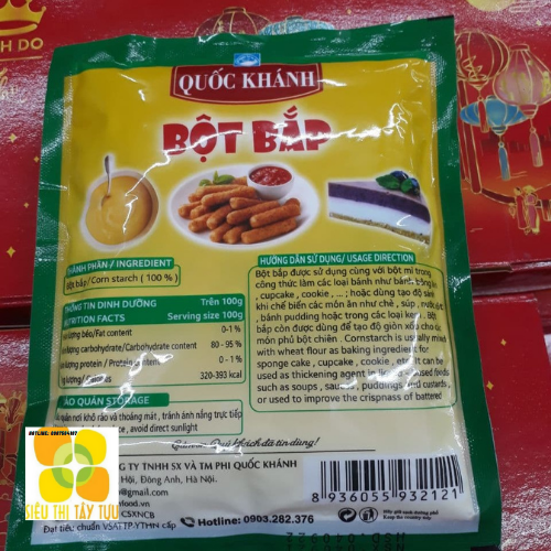 Bột bắp Quốc Khánh 138gr | Siêu Thị Tây Tựu