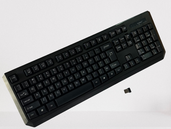 Bàn phím không dây AK2000 chuyên Game cho máy tính laptop kết nối cổng usb cực tiện
