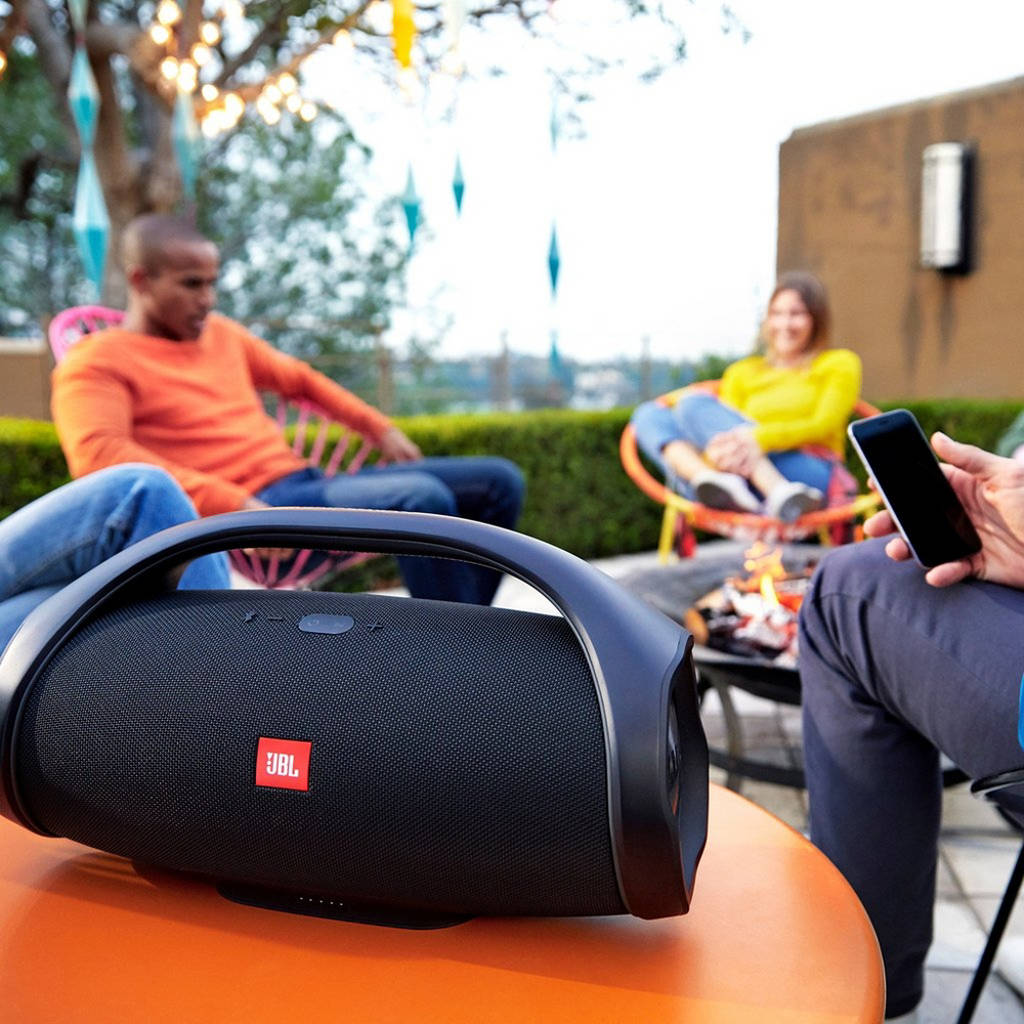 ( HÀNG NHẬP KHẨU ) Loa Bluetooth J.B.L Boombox – Âm Thanh Siêu Bass Cực Mạnh – Chống Nước IPX7- Chơi Nhạc 24h – Loa Karaoke Công Suất Cực Lớn Treble Rời – Loa Vi Tính – Tương Thích Điện Thoại Máy Tính LapTop TiVi – BH 1 năm – Lỗi 1 đổi 1