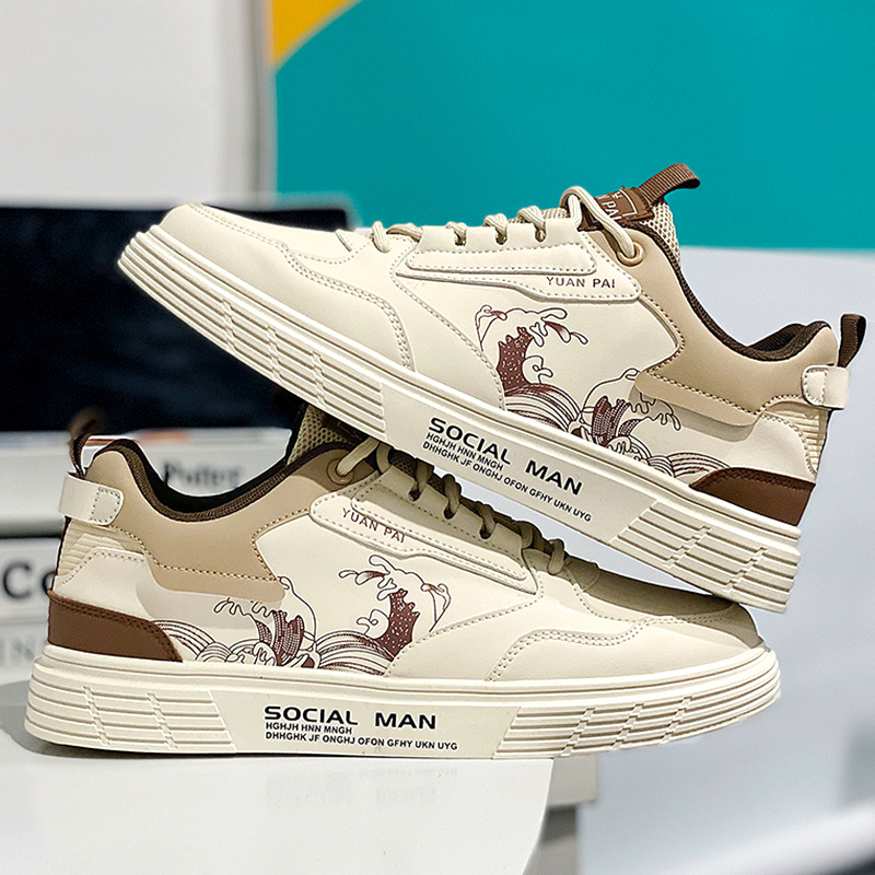 Giày Sneaker Nam, Giày Da Nam Thấp Cổ Da Lì - Mới Nhất 2023