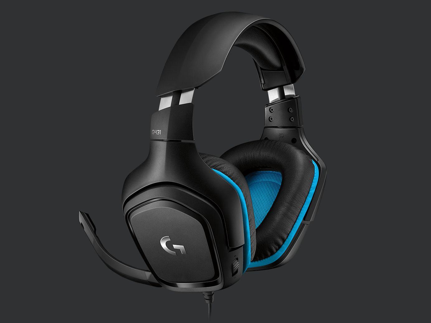 Tai nghe game thủ Logitech G431 âm thanh vòm 7.1 (G431 7.1 SURROUND SOUND GAMING HEADSET)
