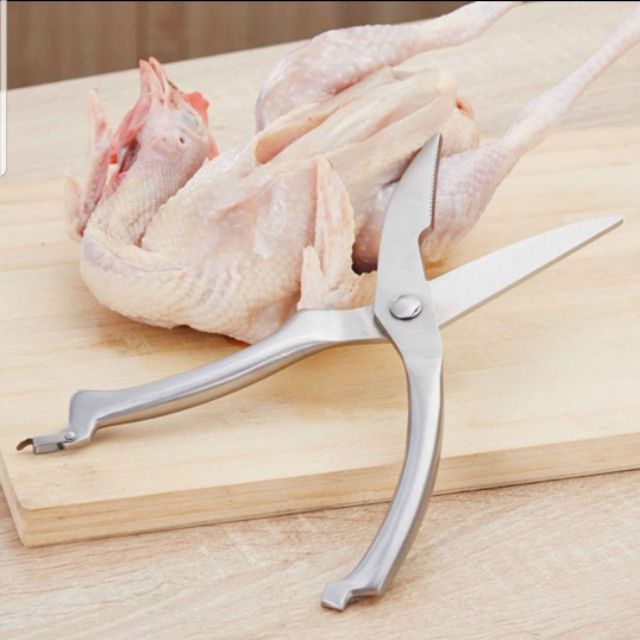 Kéo cắt xương gà (cán inox và cán đen)