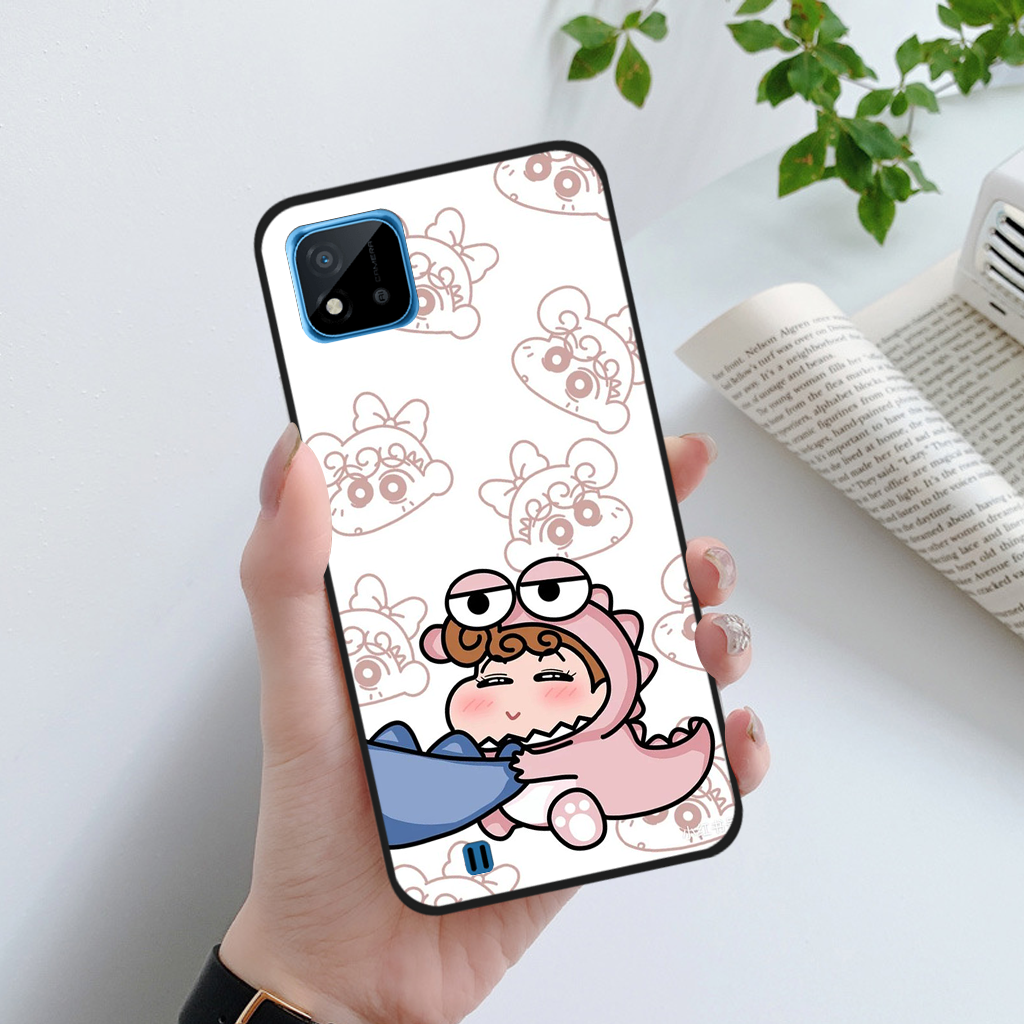 Ốp lưng realme c11 2021 / realme c20 / c11 2020 hình cặp đôi, couple hoạt hình dễ thương