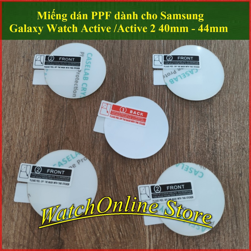 Dán màn ppf chống xước galaxy watch active 1 /2 40mm 44mm galaxy watch 3 41mm 35mm galaxy watch 42 46mm