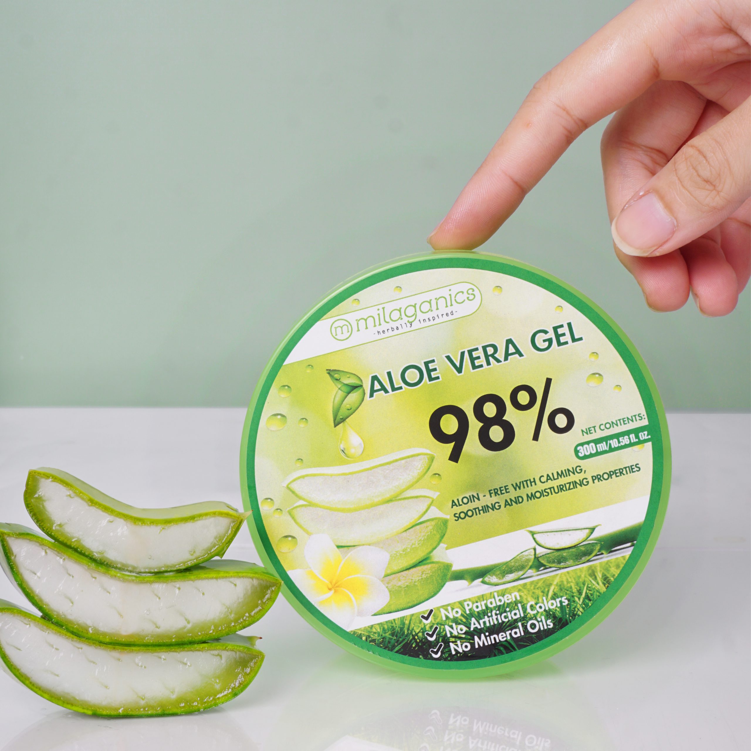 Gel Dưỡng Ẩm Nha Đam Milaganics 300ml