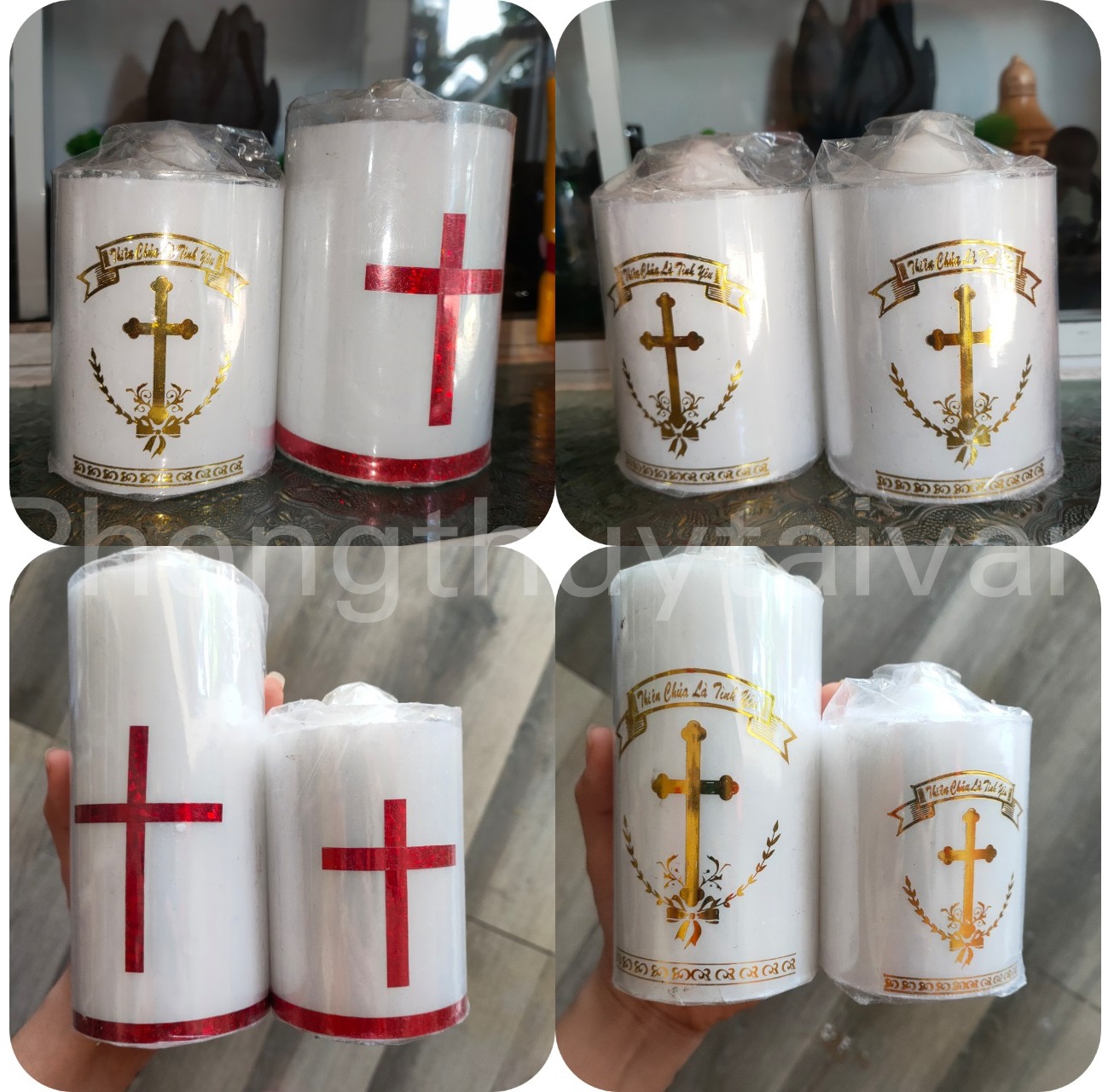Đèn cầy bơ Công giáo (Thiên chúa giáo) - giao mẫu ngẫu nhiên