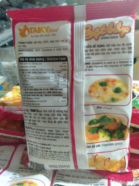 BỘT BẮP /BỘT NGÔ TÀI KÝ[150G]