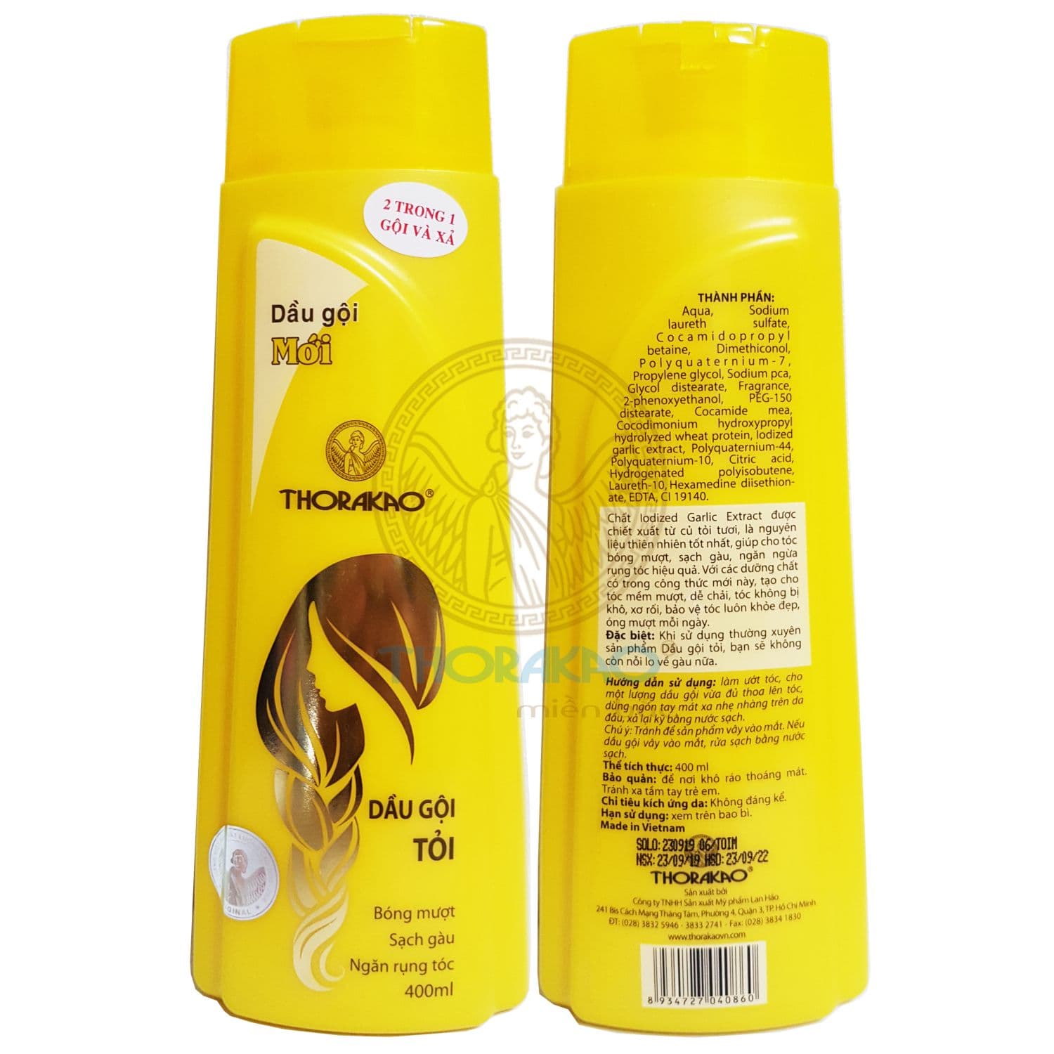 Dầu gội tỏi 400ml
