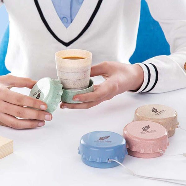 Ly nước lúa mạch dr show 130ml gấp gọn tiện lợi