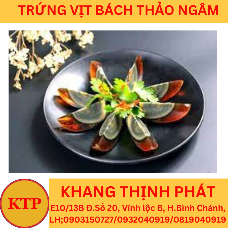 Trứng Vịt Bách Thảo Trâu - Hộp 5 Quả