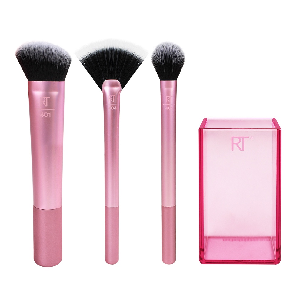 Bộ cọ mặt 3 cây kèm hộp đựng Real Techniques Cruelty Free Sculpting Set 91561