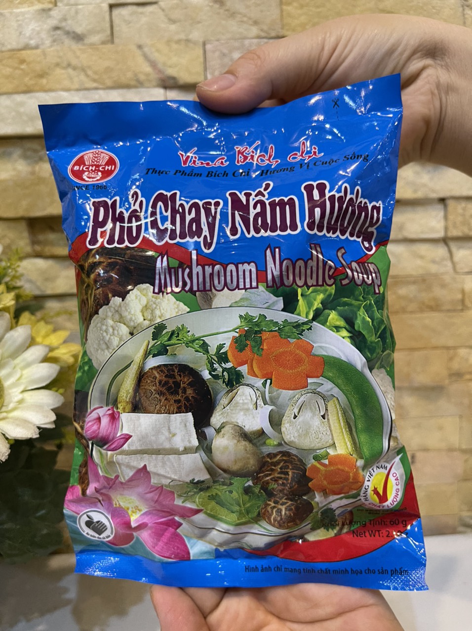THÙNG 30 GÓI PHỞ CHAY NẤM HƯƠNG