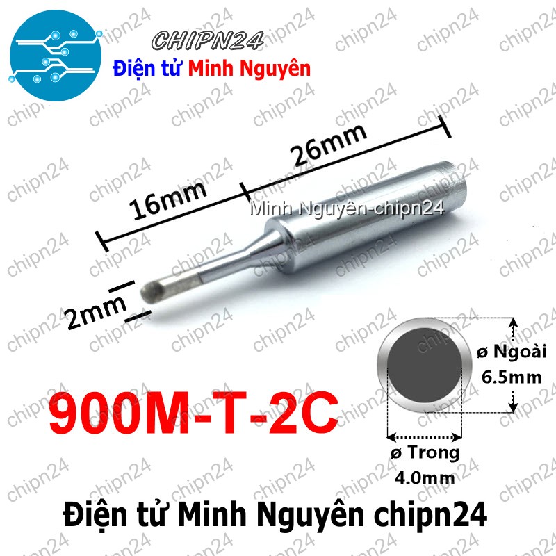 [1 cái] (K26) Đầu Mũi Hàn Hakko 936 900M-T-2C - HH005940